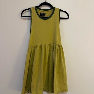 Urban Outfitters Green Sleeveless Dress